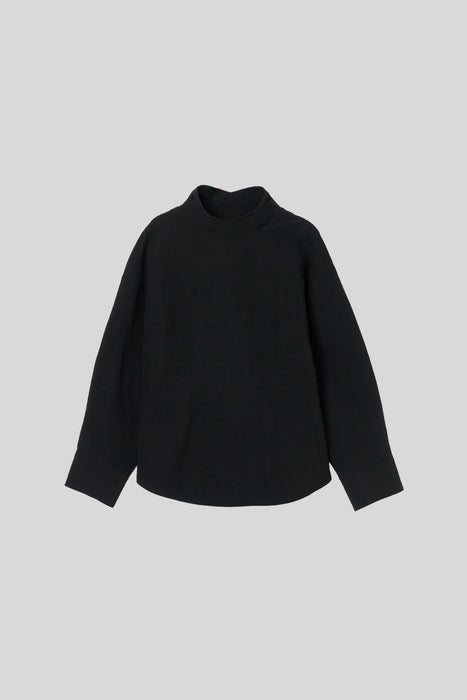 Paper Folding Blouse_Black