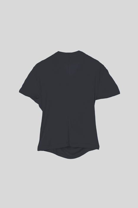 Skin Touch Shirring Tops_Navy