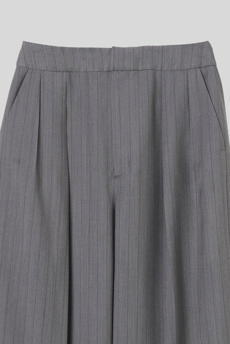 ※033-T/W Tropical Tuck Trouser_Gray