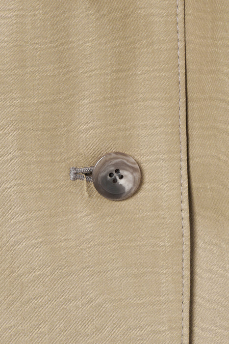 Linen Gilet_Sand Beige