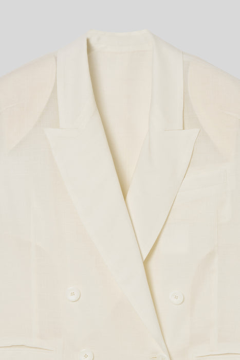 Sheer Gilet_White