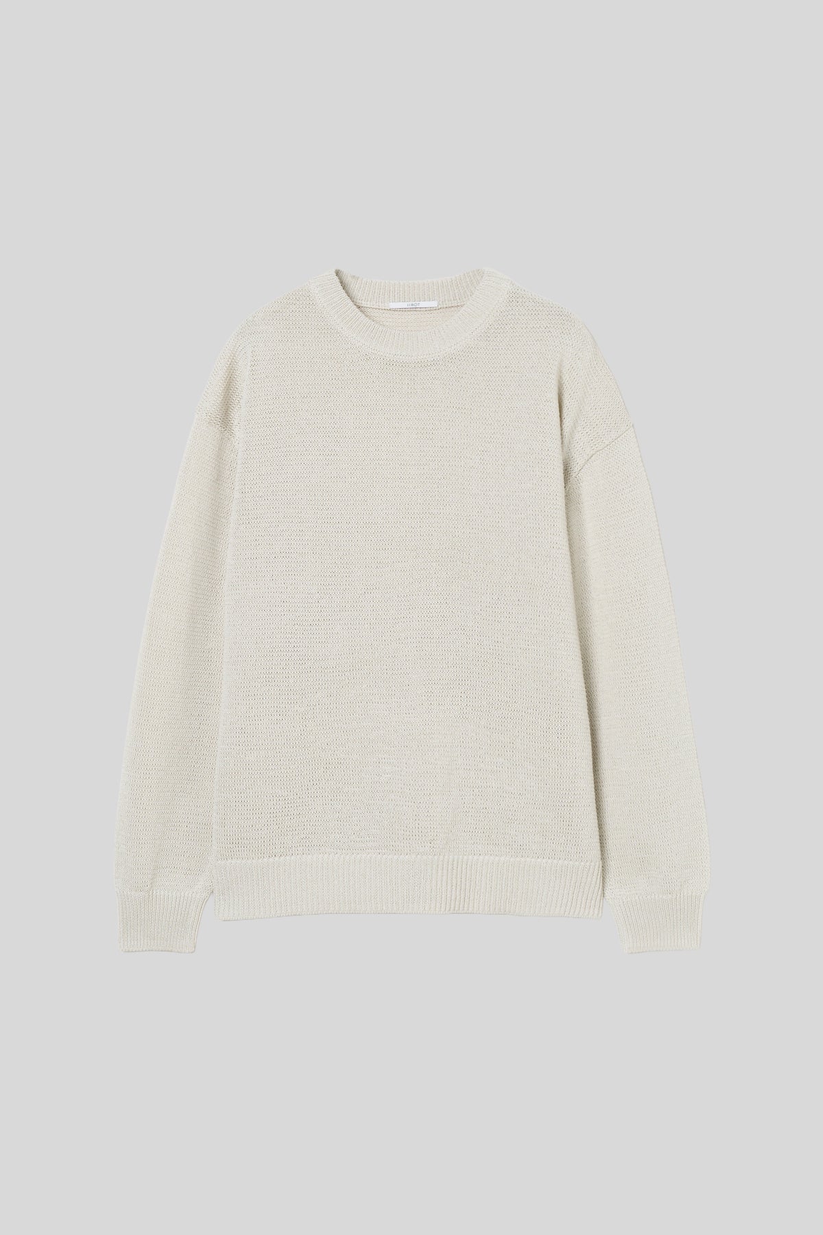 トップス IIROT Cotton wool layered knit Cotton Knit P/O_Sage– IIROT