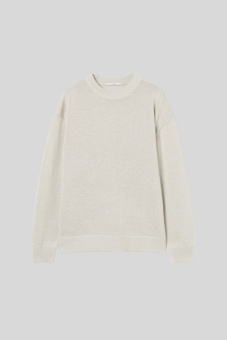 Cotton Knit P/O_Navy