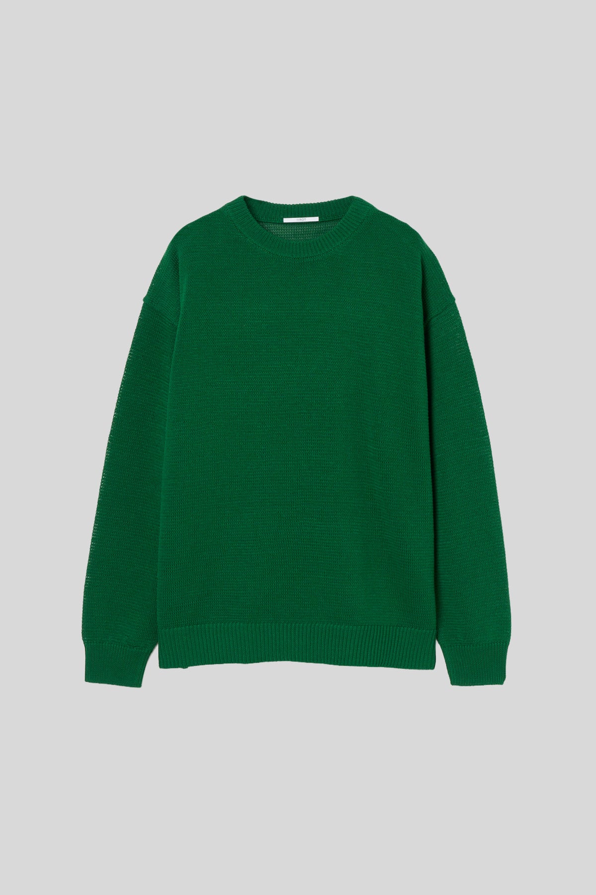Cotton Knit P/O_Green– IIROT