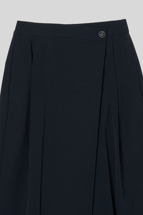 Nylon Cotton Cross Pants_Navy