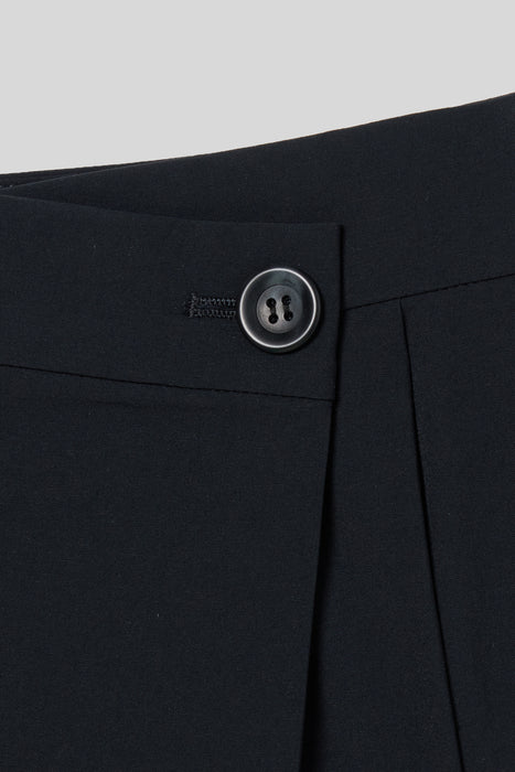 Nylon Cotton Cross Pants_Navy