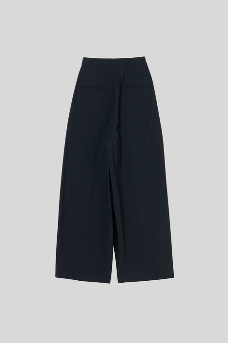 Nylon Cotton Cross Pants_Navy