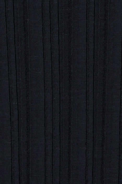 Pleats Carve Tops_Black