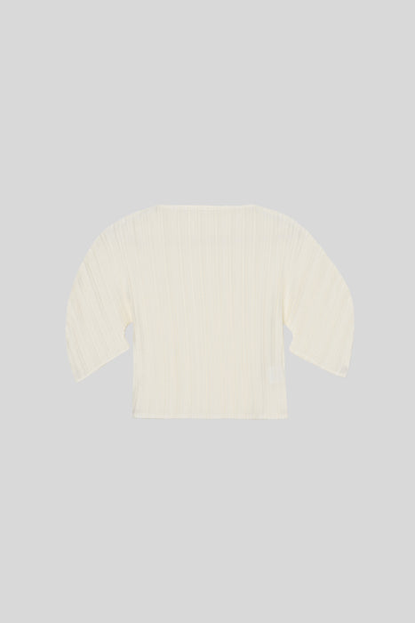 Pleats Carve Tops_White