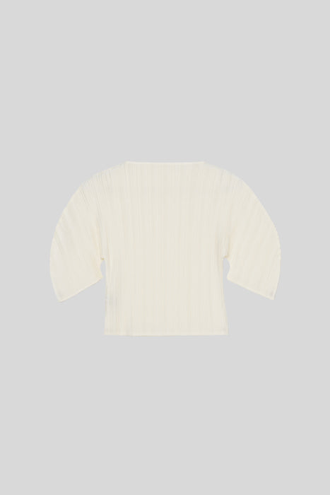 Pleats Carve Tops_White