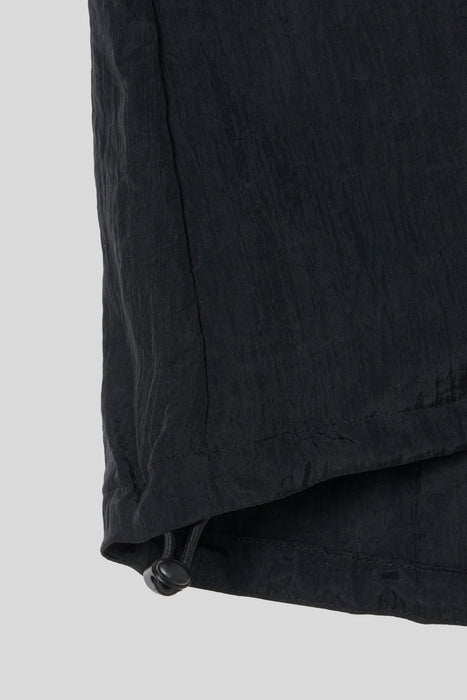 Light Nylon Half Zip P/O_Black