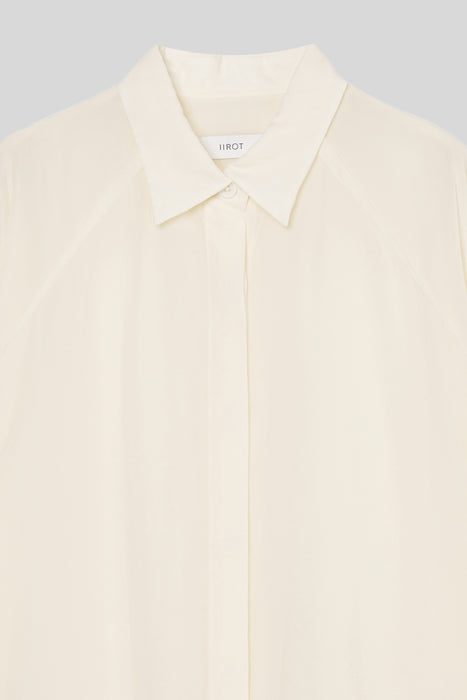 Light Sheer Shirt_Ecru