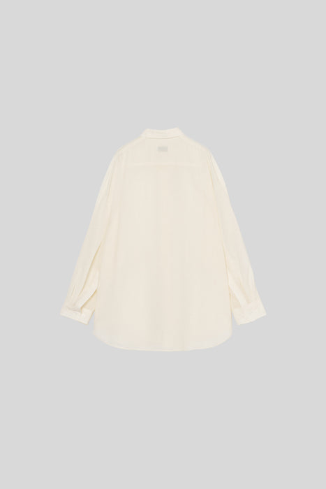 Light Sheer Shirt_Ecru