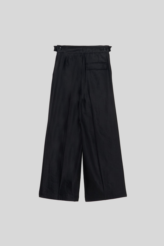Pleats Easy Pants_Black– IIROT