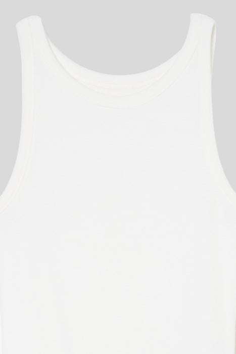 Rib Tank Top_White