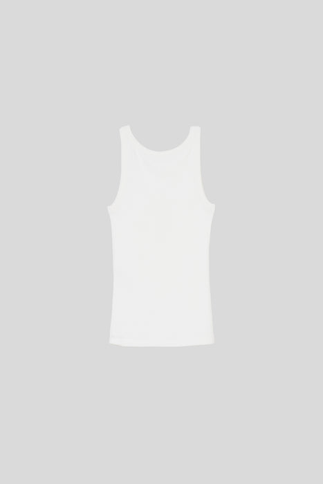 Rib Tank Top_White