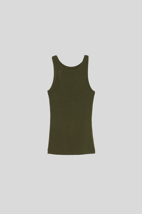 Rib Tank Top_White