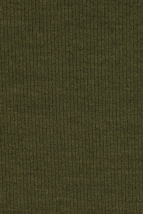 Rib Tank Top_Moss Green