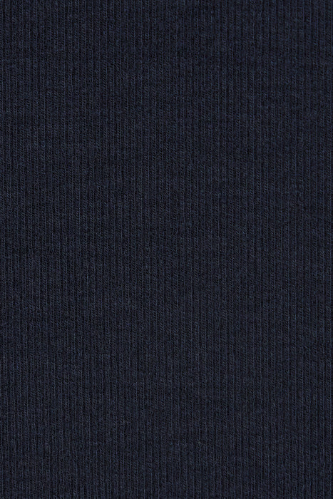 Rib Short Sleeve TS_Navy