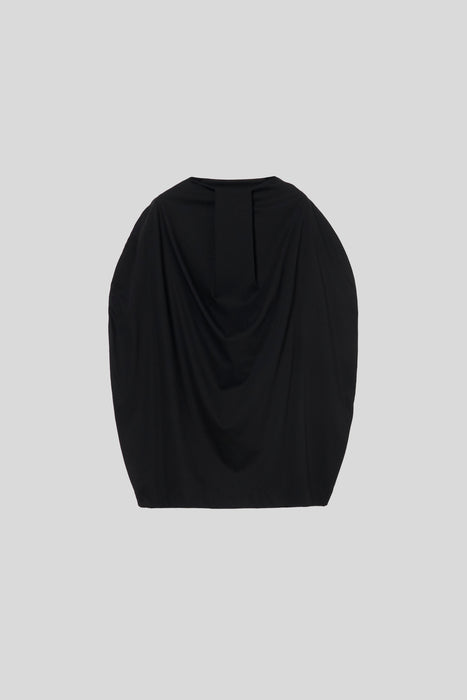 Circle Cotton Tops_Black