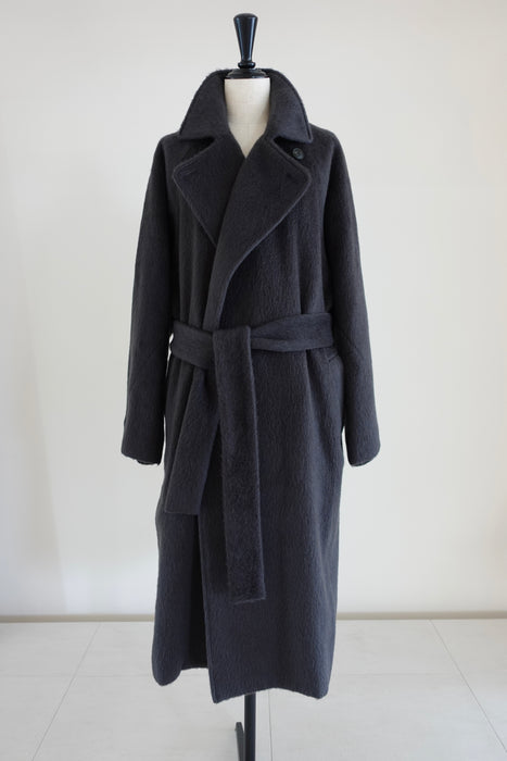 【先行予約】Kid mohair Coat_Gray