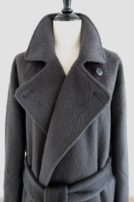 【先行予約】Kid mohair Coat_Gray