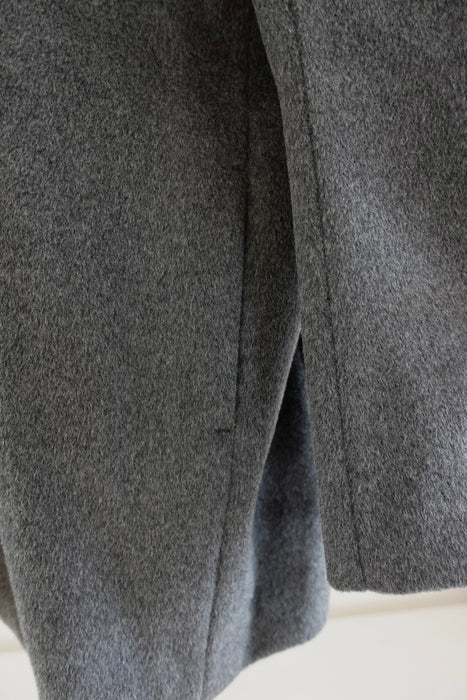 【先行予約】Double Wool Tailored Coat_Middle Gray