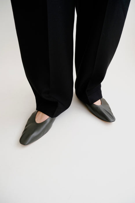 Cover Flat Shoes_White