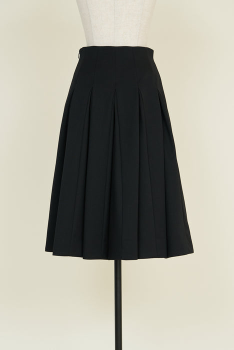 Pleated Skirt_Black