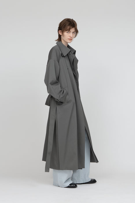 Gabardine Trench Coat