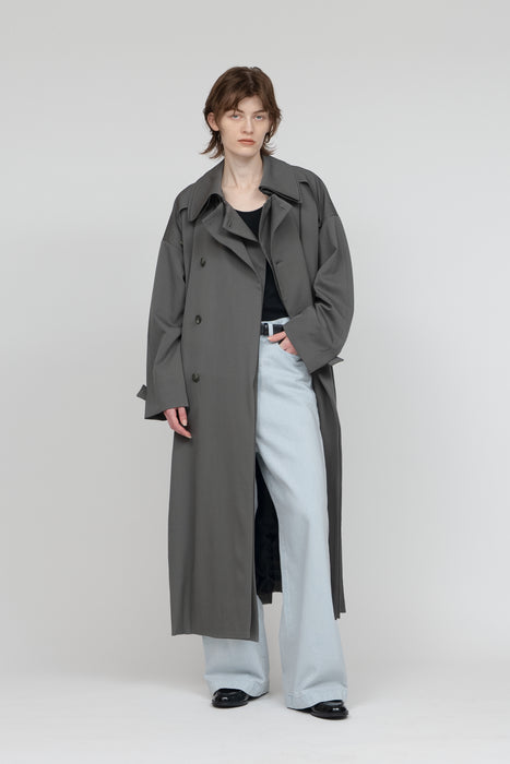 Gabardine Trench Coat