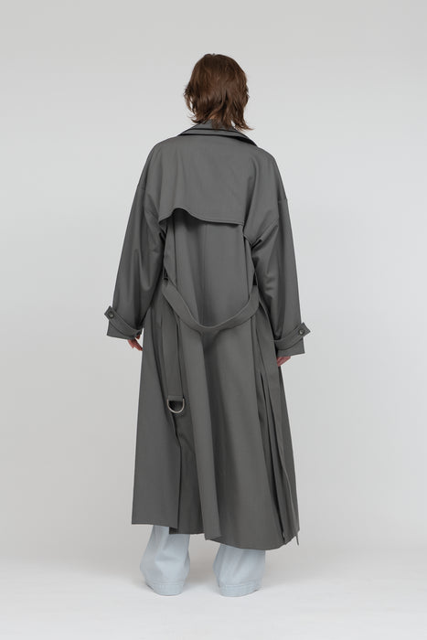 Gabardine Trench Coat