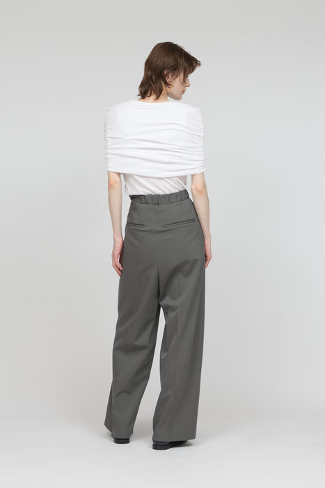 Wool band Pants