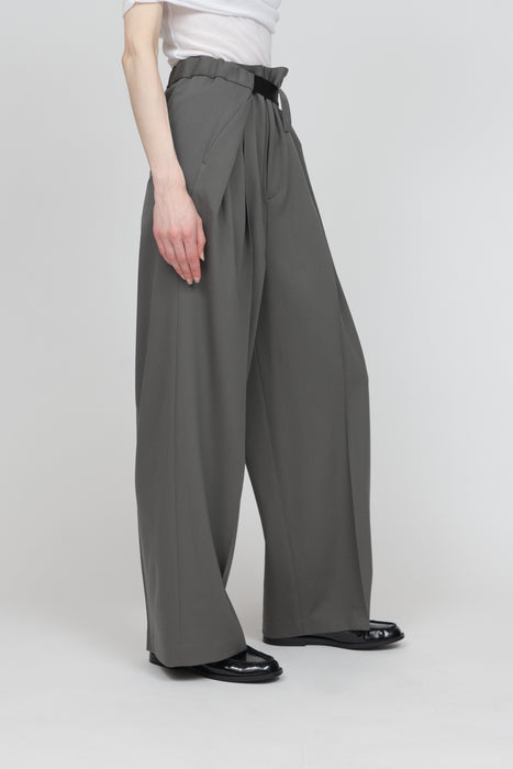 Wool band Pants