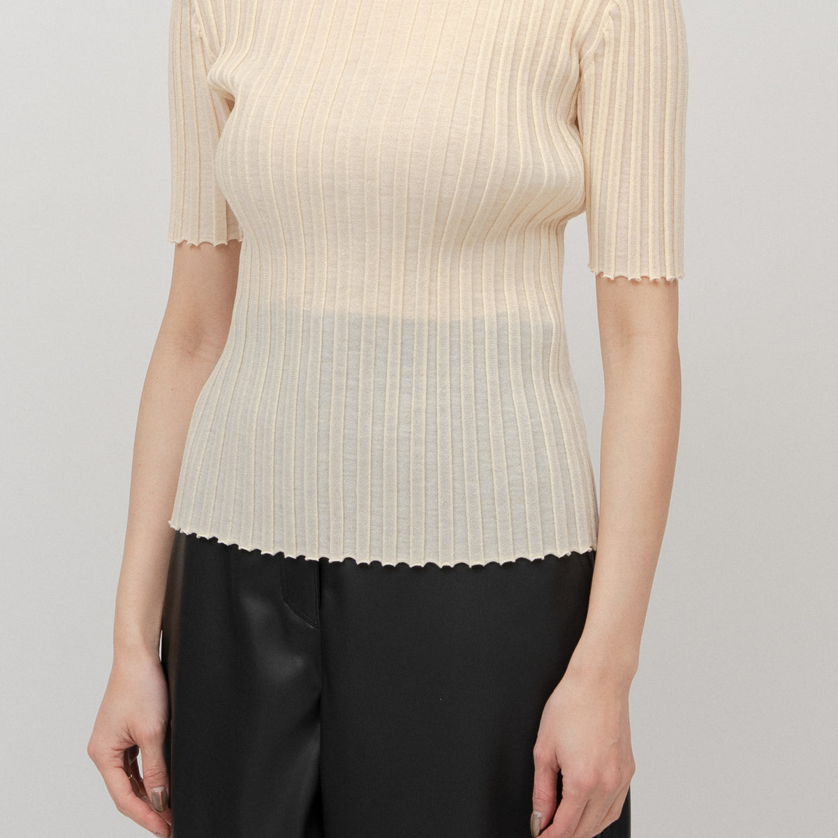 Dry Rib Knit _Cream– IIROT