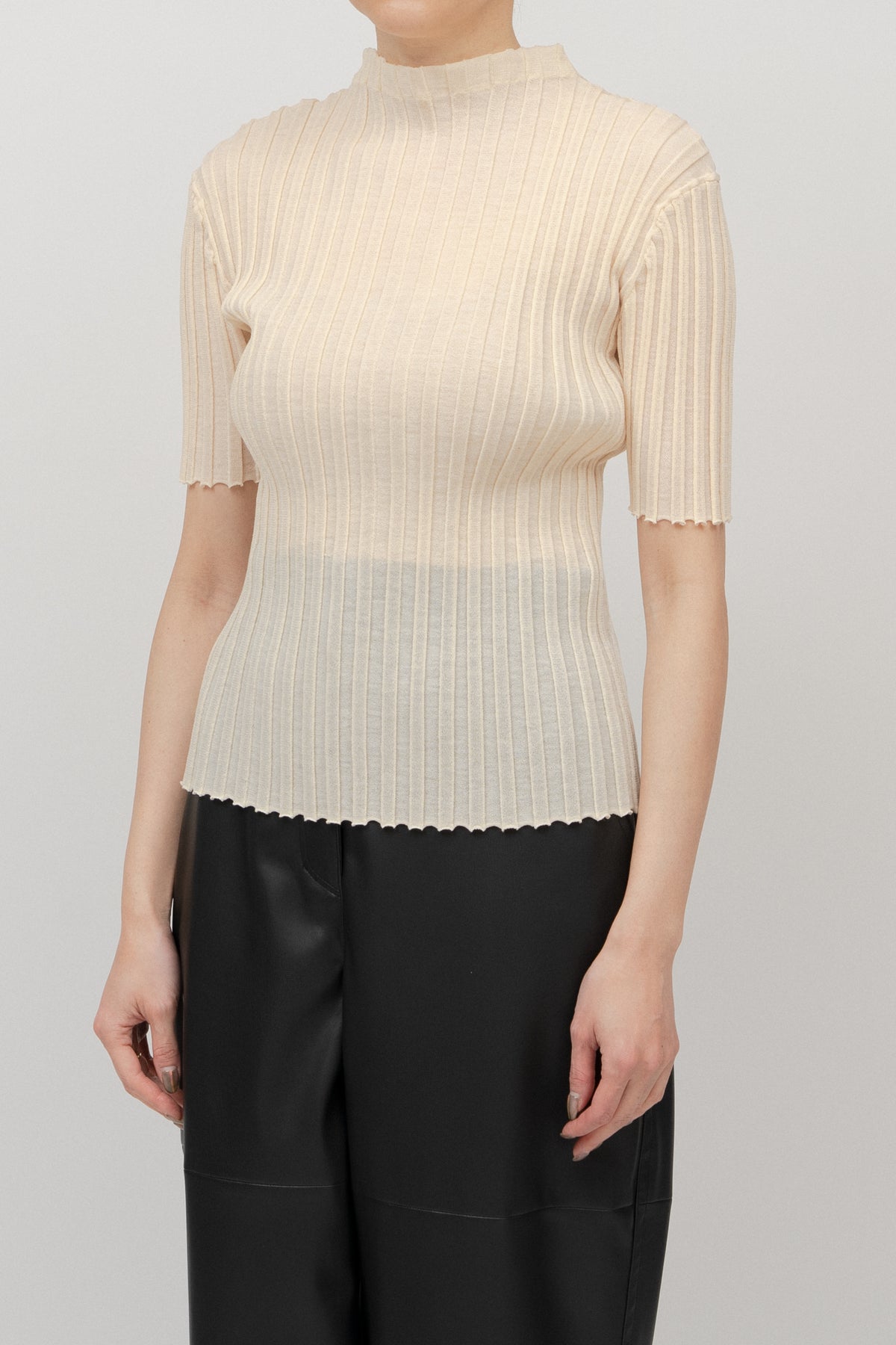 Dry Rib Knit _Cream– IIROT
