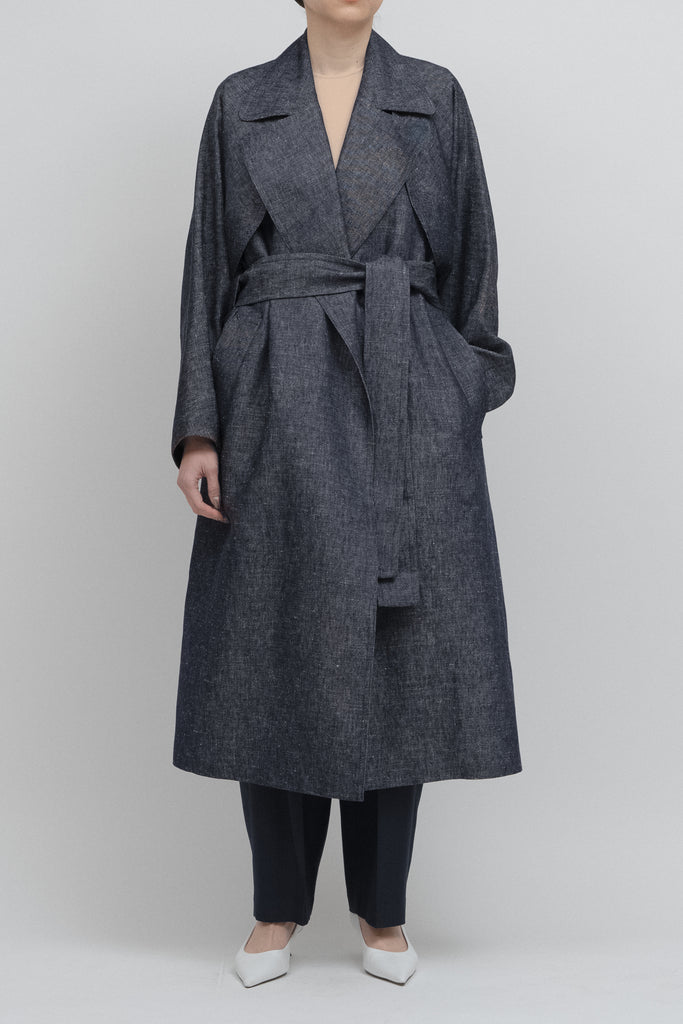Linen Long Coat