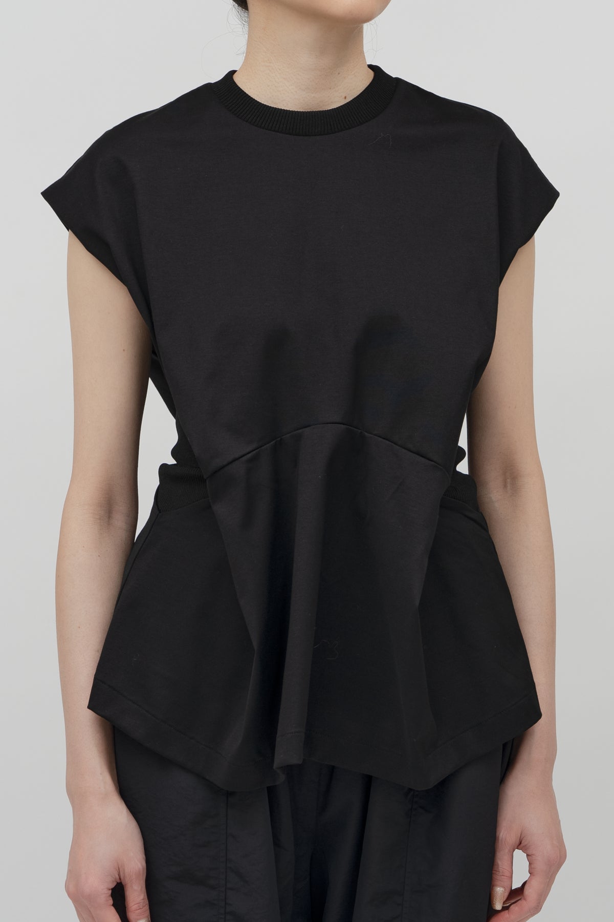 Single jersey top_Black– IIROT