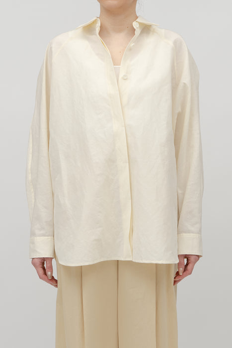 ストア限定 Linen Shirt_White