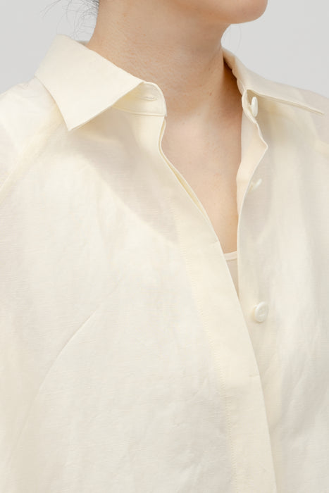 ストア限定 Linen Shirt_White