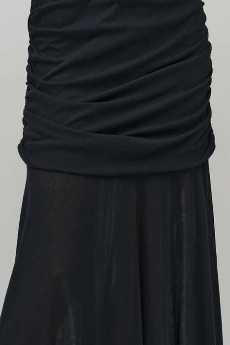 Cotton Jersey Skirt_Black