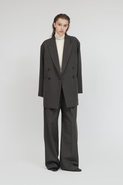 Wool Serge Jacket_Black