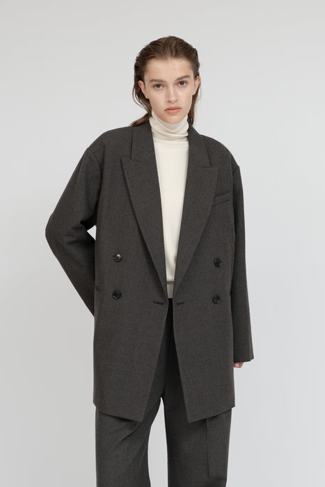 Wool Serge Jacket_Khaki