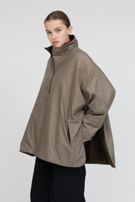 Taffeta Nylon Pullover_Khaki