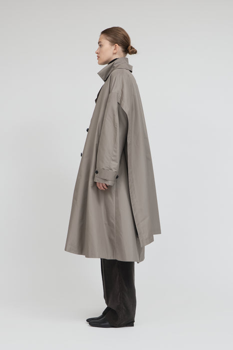 High fine count Coat_Pale Gray