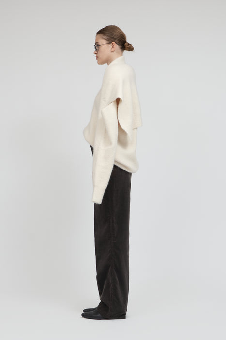 Finx Cotton Slacks_Smoky Gray