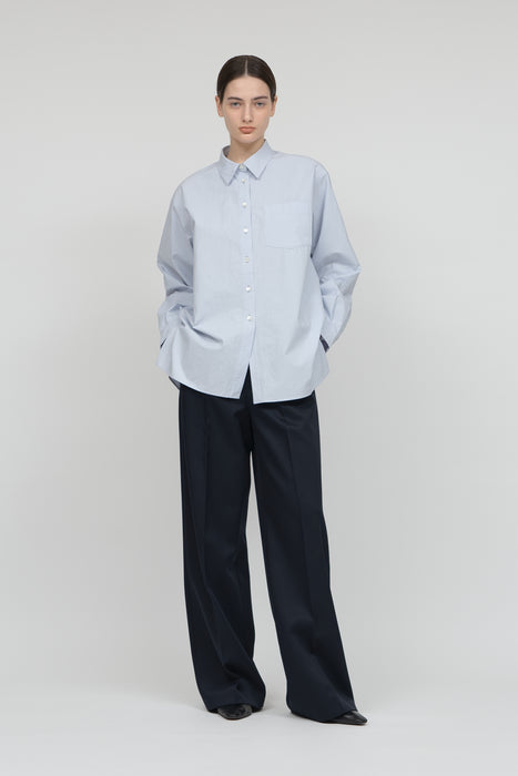 Cotton Broad Shirts_White