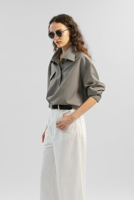 Windsor Collar Shirt_Graph Check