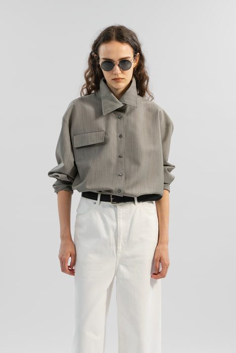 Windsor Collar Shirt_Graph Check