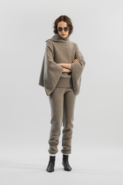 Cashmere Blend Knit_Moca
